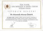 Op. Dr. Mustafa Murat Öztürk Plastik Rekonstrüktif ve Estetik Cerrahi sertifikası