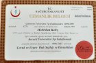 Uzm. Dr. Mihriban Keleş Çocuk ve Ergen Psikiyatristi sertifikası