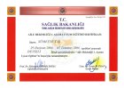 Dr. Sümeyye Taş Akupunktur sertifikası