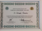 Op. Dr. Bahadır Özkeskin Plastik Rekonstrüktif ve Estetik Cerrahi sertifikası