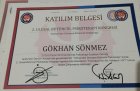 Uzm. Psk. Gökhan Sönmez Psikoloji sertifikası