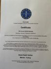 Op. Dr. Abdulkadir Sulhan Göz Hastalıkları sertifikası