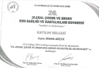 Uzm. Dr. Önder Küçük Çocuk ve Ergen Psikiyatristi sertifikası