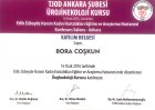 Doç. Dr. Bora Coskun Kadın Hastalıkları ve Doğum sertifikası