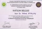 Op. Dr. Sibel Atalay Plastik Rekonstrüktif ve Estetik Cerrahi sertifikası