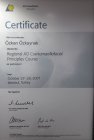 Uzm. Dt. Özkan Özkaynak Diş Hekimi sertifikası