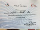 Uzm. Dr. Binod Şah Çocuk Sağlığı ve Hastalıkları sertifikası