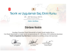 Op. Dr. Dürdane Keskin Plastik Rekonstrüktif ve Estetik Cerrahi sertifikası