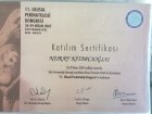 Op. Dr. Nuray Kitapçıoğlu Kadın Hastalıkları ve Doğum sertifikası