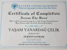 Uzm. Psk. Yaşam Yanardağ Çelik Psikoloji sertifikası