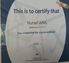 Dyt. Nursel Anıl Diyetisyen sertifikası