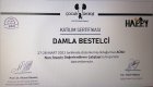 Fzt. Damla Bestelci Fizyoterapi sertifikası