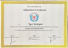Uzm. Psk. Toğrul Salamzade Psikoloji sertifikası