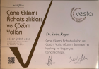 Uzm. Dr. Dt. Şirin Kıyıcı Diş Hekimi sertifikası