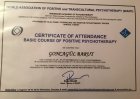 Uzm. Kl. Psk. Gonca Barut Psikoloji sertifikası