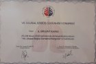 Doç. Dr. Ahmet Bülent Kargı Göğüs Cerrahisi sertifikası