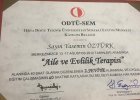 Uzm. Kl. Psk. Yasemin Karaman Psikoloji sertifikası