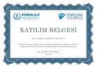 Uzm. Kl. Psk. Damla Şemsettinoğlu Psikoloji sertifikası