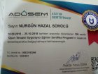 Psk. Dan. Hazal Sürücü Psikoloji sertifikası