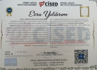 Klinik Psikolog  Esra Yıldırım Psikoloji sertifikası