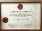 Op. Dr. Aslı Cilli Kadın Hastalıkları ve Doğum sertifikası