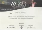 Op. Dr. Kadir Aksoy Plastik Rekonstrüktif ve Estetik Cerrahi sertifikası