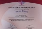 Op. Dr. Cahit Bozyel Kadın Hastalıkları ve Doğum sertifikası