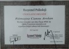 Uzm. Kl. Psk. Cansu Sevimli Psikoloji sertifikası