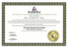 Dr. Sümeyye Taş Akupunktur sertifikası