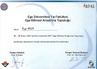 Uzm. Dr. Özge Akça Çocuk Sağlığı ve Hastalıkları sertifikası