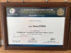 Dr. Dt. Savaş Güneş Diş Hekimi sertifikası