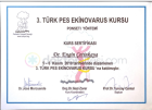Prof. Dr. Engin Çetinkaya Ortopedi ve Travmatoloji sertifikası