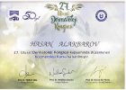 Uzm. Dr. Hasan Alakbarov Dermatoloji sertifikası