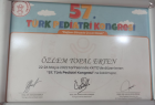 Uzm. Dr. Özlem Topal Erten Çocuk Sağlığı ve Hastalıkları sertifikası