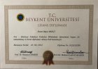 Uzm. Psk. Sinem Büşra Bekçi Psikoloji sertifikası