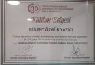 Op. Dr. Bülent Özgür Yazıcı Ortopedi ve Travmatoloji sertifikası