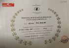 Klinik Psikolog  Esra Yıldırım Psikoloji sertifikası