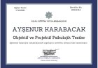 Çocuk Gelişim Uzmanı Ayşenur Karabacak Çocuk Gelişim Uzmanı sertifikası