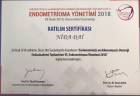 Op. Dr. Aysu Nida Dai Kadın Hastalıkları ve Doğum sertifikası