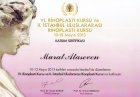 Op. Dr. Murat Ataseven Plastik Rekonstrüktif ve Estetik Cerrahi sertifikası