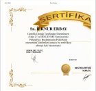 Dyt. İlknur Erbay Diyetisyen sertifikası