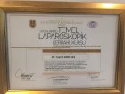 Op. Dr. Cavit Göktaş Genel Cerrahi sertifikası