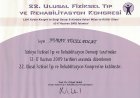 Uzm. Dr. Tuba Yücel Fiziksel Tıp ve Rehabilitasyon sertifikası