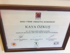 Prof. Dr. Kaya Özkuş Akupunktur sertifikası