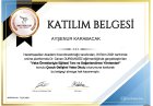 Çocuk Gelişim Uzmanı Ayşenur Karabacak Çocuk Gelişim Uzmanı sertifikası