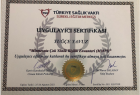 Uzm. Kl. Psk. Tuğçe Yavuz Psikoloji sertifikası