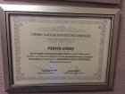 Psk. Pervin Güneş Psikoloji sertifikası