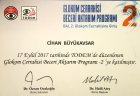 Op. Dr. Cihan Büyükavşar Göz Hastalıkları sertifikası