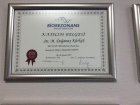 Uzm. Dr. Doğanay Kürkçü Biorezonans Sertifikalı Tıp Doktoru sertifikası