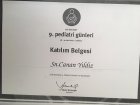 Doç. Dr. Canan Kocaman Çocuk Sağlığı ve Hastalıkları sertifikası